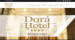 Desktop Screenshot of dorahotel.com.ar